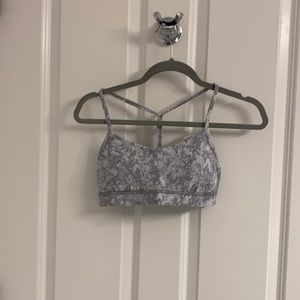 lululemon Hideaway Camo Starlight Multi Sports Bra, size 6